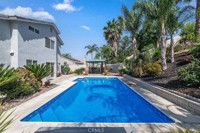 44938 Tehachapi, Temecula, CA 92592 - view of pool with a fenced backyard and a patio area