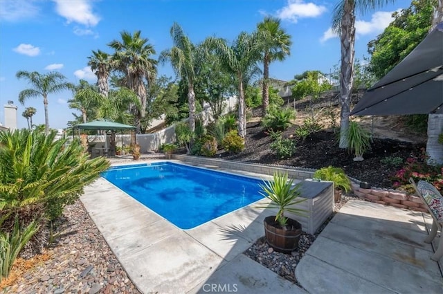 44938 Tehachapi, Temecula, CA 92592 - view of pool with a patio and a fenced backyard