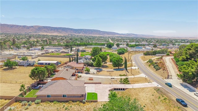 4664 Quartz Hill Rd, Quartz Hill, CA 93536 - drone / aerial view of a mountain backdrop