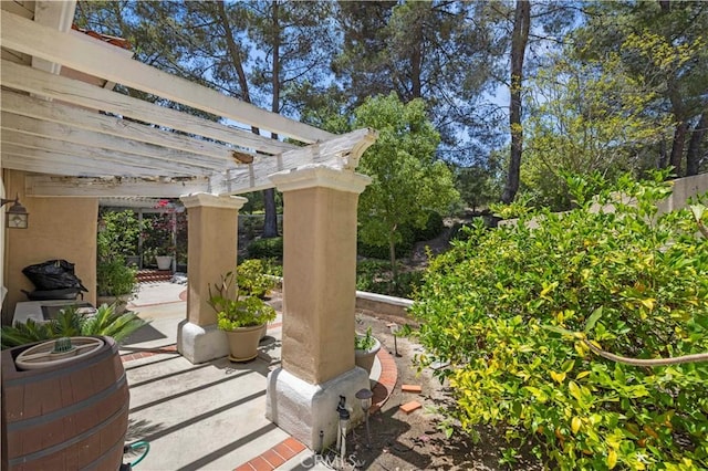 71 Via Barcaza, Coto De Caza, CA 92679 - view of patio / terrace featuring a pergola