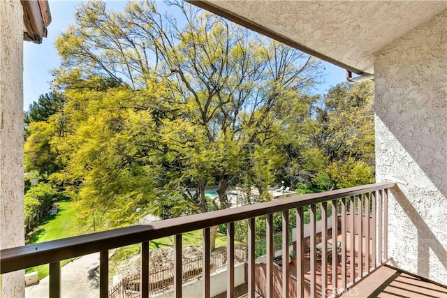 4210 Via Arbolada Unit 317, Los Angeles, CA 90042 - view of balcony