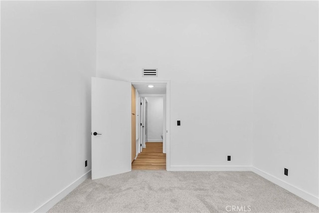 4210 Via Arbolada Unit 317, Los Angeles, CA 90042 - empty room featuring light carpet and recessed lighting