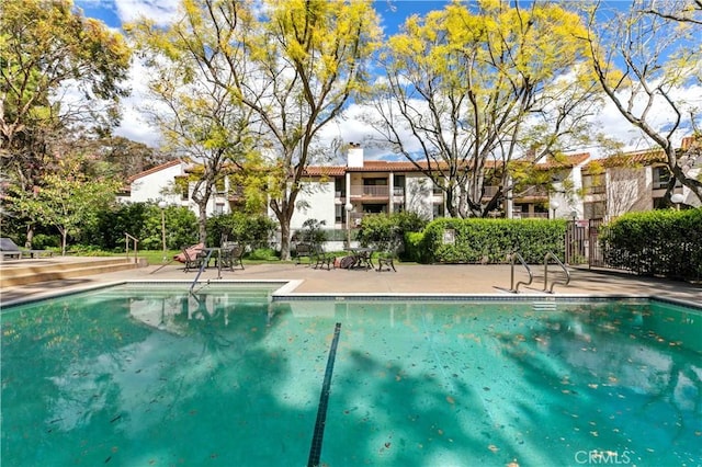 4210 Via Arbolada Unit 317, Los Angeles, CA 90042 - community pool featuring a patio area