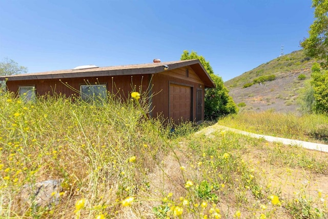 29556 Sierra Rojo Ln, Valley Center, CA 92082 - view of outbuilding with a mountain view