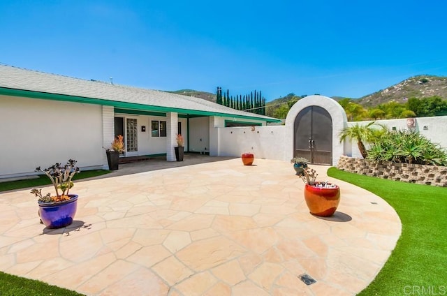 12919 Evalyn Pl, Poway, CA 92064 - view of patio / terrace with french doors