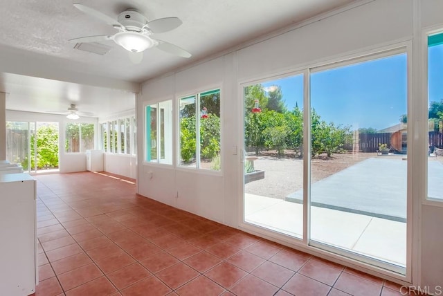 12919 Evalyn Pl, Poway, CA 92064 - unfurnished sunroom with tile patterned flooring