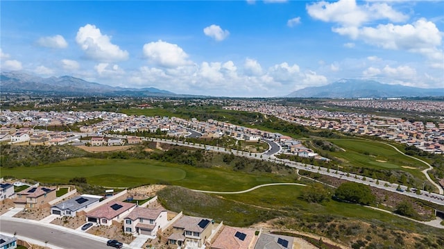 11638 Zoeller St, Beaumont, CA 92223 - aerial view of residential area with a mountain backdrop and a local golf course