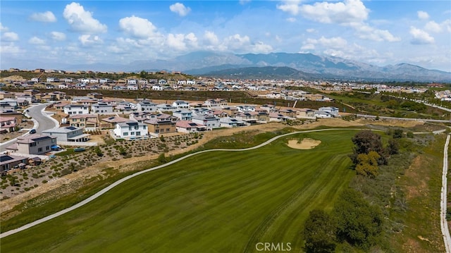 11638 Zoeller St, Beaumont, CA 92223 - aerial view of residential area featuring mountains and a local golf course