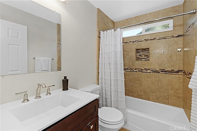 4004 Polk Ct, Chino, CA 91710 - full bath featuring vanity and shower / bathtub combination with curtain