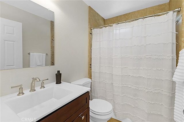 4004 Polk Ct, Chino, CA 91710 - bathroom with vanity and a shower with curtain