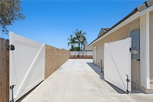4004 Polk Ct, Chino, CA 91710 - view of patio with a gate