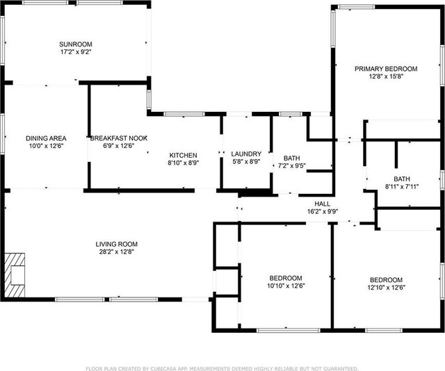 405 W Virginia Ave, Glendora, CA 91741 - view of floor plan / room layout