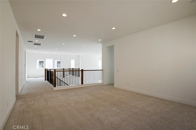 20552 Edgewood Ct, Chatsworth, CA 91311 - empty room with light carpet and recessed lighting