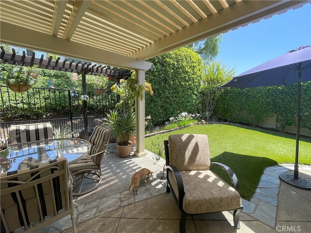 17 Thornbird, Aliso Viejo, CA 92656 - view of patio / terrace with a pergola and outdoor dining area