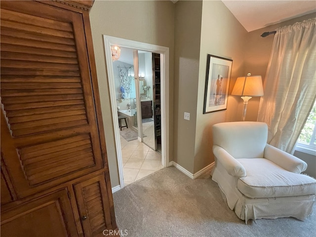 17 Thornbird, Aliso Viejo, CA 92656 - sitting room with light colored carpet and light tile patterned flooring