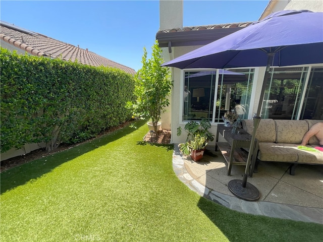 17 Thornbird, Aliso Viejo, CA 92656 - fenced yard featuring a patio area