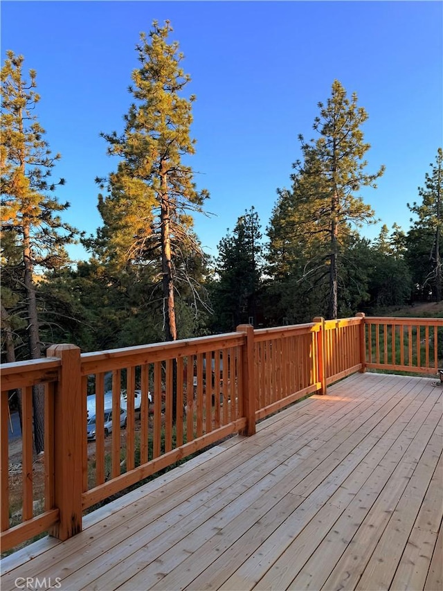 33149 Holcomb Creek Dr, Green Valley Lake, CA 92341 - view of wooden deck