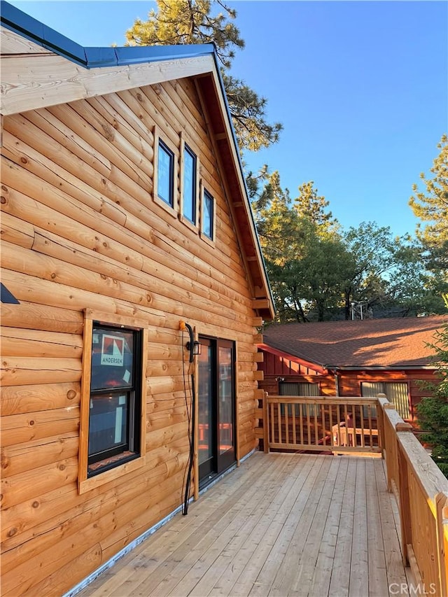 33149 Holcomb Creek Dr, Green Valley Lake, CA 92341 - view of deck