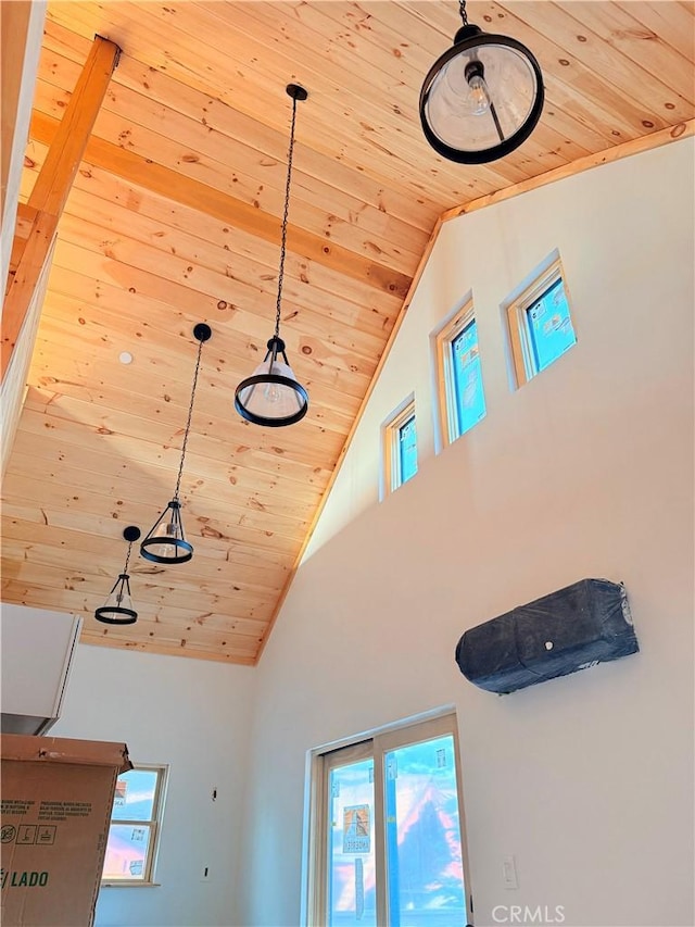 33149 Holcomb Creek Dr, Green Valley Lake, CA 92341 - detailed view of wood ceiling