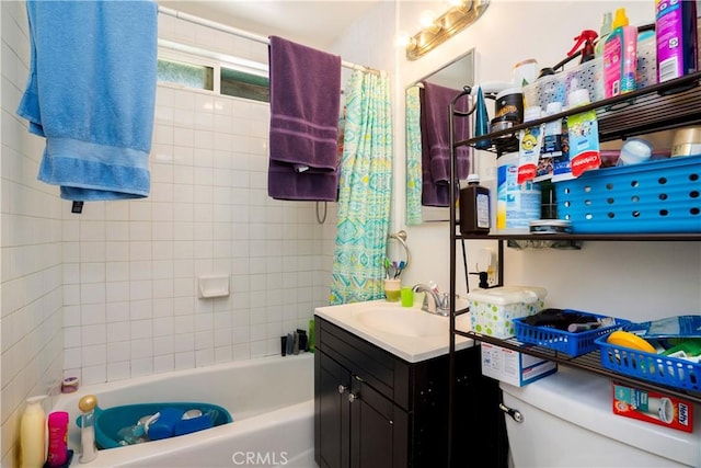 4220 W 165th St, Lawndale, CA 90260 - bathroom with vanity and shower / bath combination with curtain