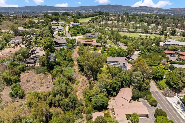 1815 Ladera Vista Pl, Fullerton, CA 92831 - aerial perspective of suburban area featuring a mountainous background