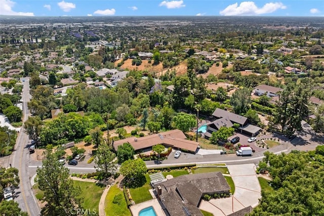 1815 Ladera Vista Pl, Fullerton, CA 92831 - aerial view of property and surrounding area with nearby suburban area
