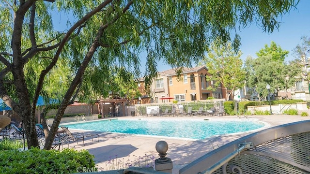 159 Principia Ct, Claremont, CA 91711 - community pool featuring a pergola and a patio