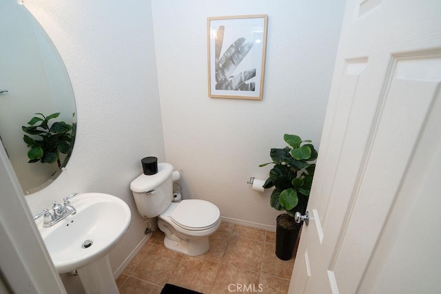 159 Principia Ct, Claremont, CA 91711 - half bathroom featuring toilet and tile patterned floors