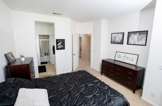 159 Principia Ct, Claremont, CA 91711 - bedroom featuring light colored carpet and connected bathroom