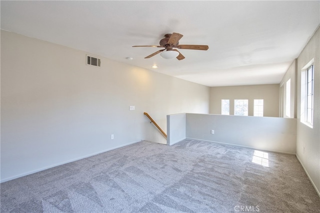 41808 Vardon Dr, Temecula, CA 92591 - carpeted empty room with ceiling fan and baseboards