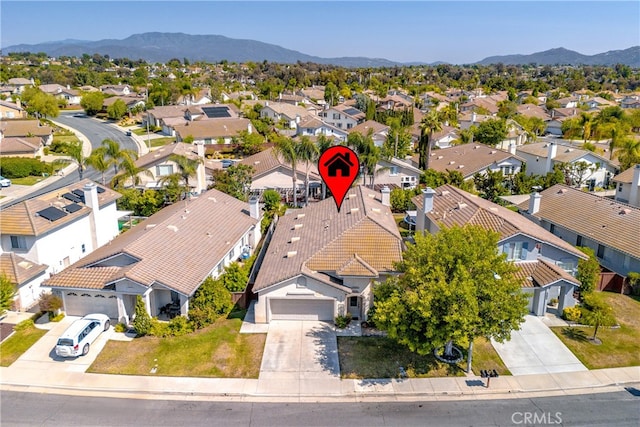 41808 Vardon Dr, Temecula, CA 92591 - aerial perspective of suburban area featuring a mountainous background