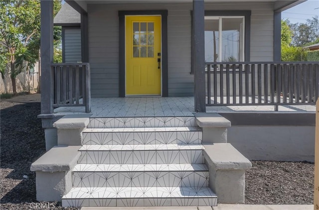 2158 10th St, Riverside, CA 92507 - property entrance featuring a porch