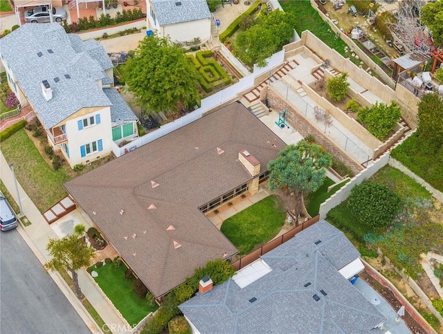 4510 S Mullen Ave, View Park, CA 90043 - aerial perspective of suburban area