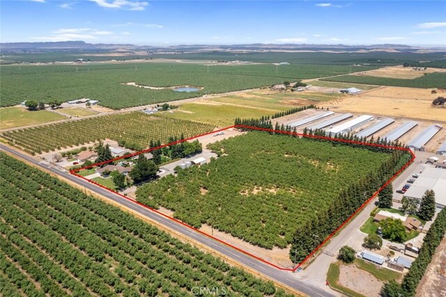 4742 Crow Rd, Oakdale, CA 95361 - view of rural area featuring large plots for crops and property parcel outlined