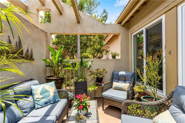 2 Daytona Unit 129, Laguna Niguel, CA 92677 - view of patio with outdoor lounge area