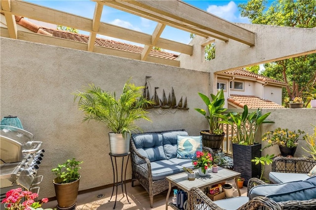 2 Daytona Unit 129, Laguna Niguel, CA 92677 - view of patio / terrace featuring outdoor lounge area