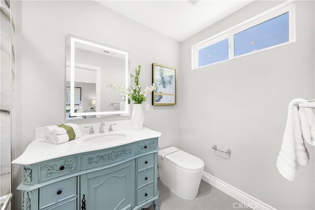 25981 Cordillera Dr, Mission Viejo, CA 92691 - bathroom featuring toilet and vanity