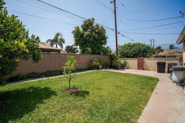 4943 Bresee Ave, Baldwin Park, CA 91706 - fenced backyard featuring a patio area