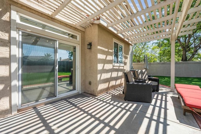 2435 Bear Rock, Escondido, CA 92026 - view of patio featuring a pergola