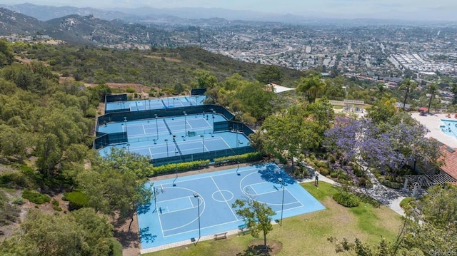 2435 Bear Rock, Escondido, CA 92026 - drone / aerial view of a mountainous background