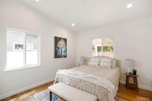 6118 Wolfe St, Lakewood, CA 90713 - bedroom featuring light wood-style floors and recessed lighting
