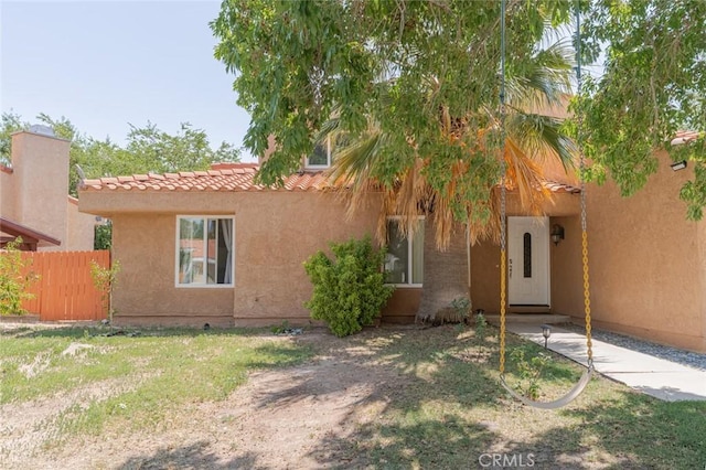 38342 5th Pl W, Palmdale, CA 93551 - view of front of home with stucco siding and a tile roof
