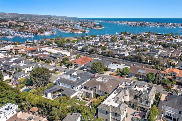 520 Kings Rd, Newport Beach, CA 92663 - aerial overview of property's location featuring nearby suburban area and a large body of water