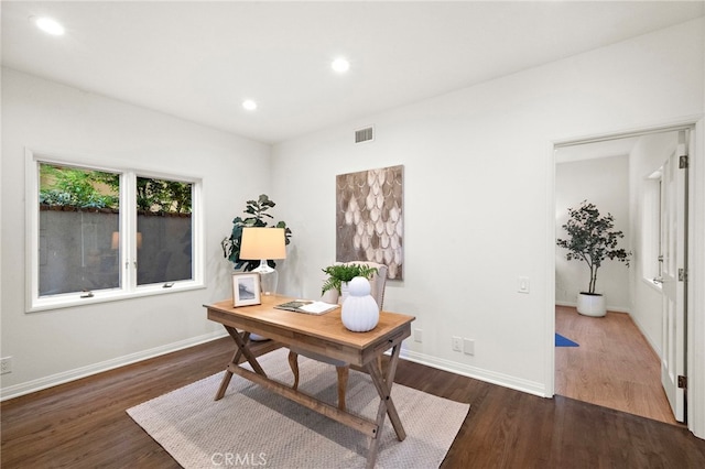 520 Kings Rd, Newport Beach, CA 92663 - office space with wood finished floors and recessed lighting