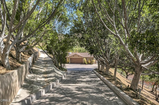 9999 Wornom Ave, Sunland, CA 91040 - view of concrete driveway