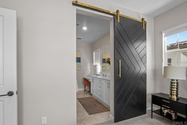 11015 Peyton Way, San Diego, CA 92129 - bathroom featuring vanity and baseboards