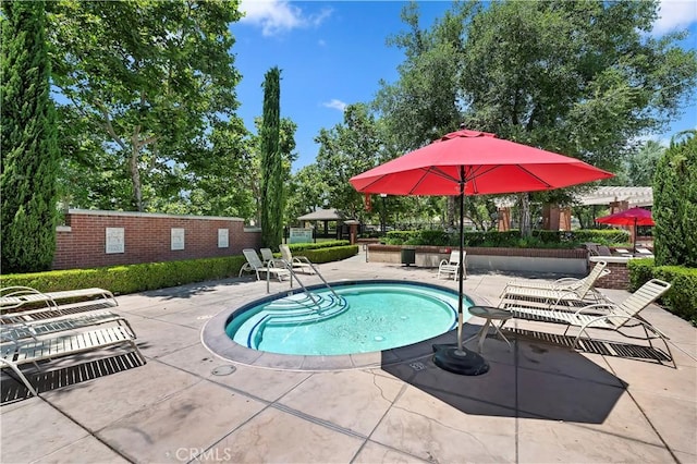 5680 Kate Way Unit 5, Fontana, CA 92336 - view of pool featuring a patio area and a swimming pool