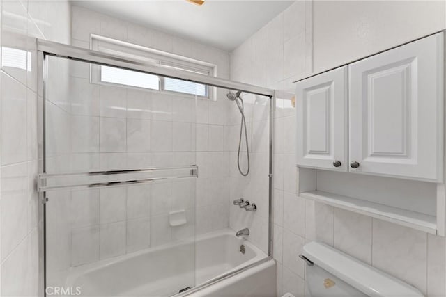 4360 E Addington Dr, Anaheim, CA 92807 - bathroom featuring toilet and combined bath / shower with glass door