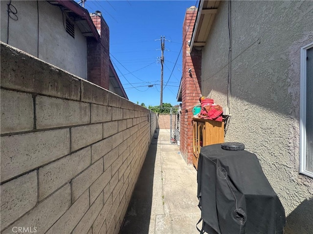 401 S R St, Lompoc, CA 93436 - view of home's exterior with a chimney
