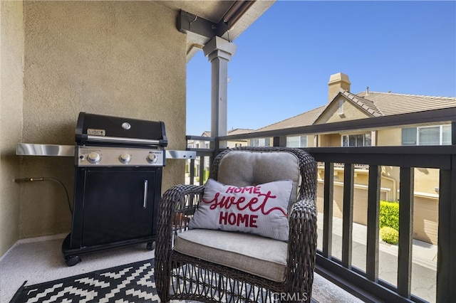 28385 Mirabelle Ln, Saugus, CA 91350 - balcony featuring grilling area